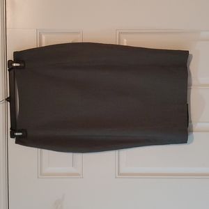 ❤ 4/$20 H&M size 10 Black tweed pencil skirt